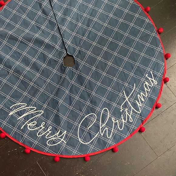 Cost Plus World Market Holiday Holiday Merry Christmas Denim Tree